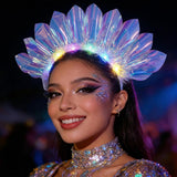 Light Up Crown Headband for Women