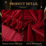 Red Hooded Short Cape for Women
