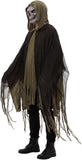 Grim Reaper Costume for Men Women Adult Scary Hooded Cloak Halloween Cape Cosplay Costumes