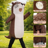 Inflatable Otter Costume for Adults Funny Blow Up