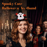 Witch Hat Headband for Women, Halloween Costume Accessory