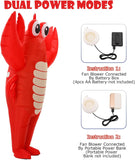 Inflatable Lobster Costume for Adults, Halloween Funny Blow Up