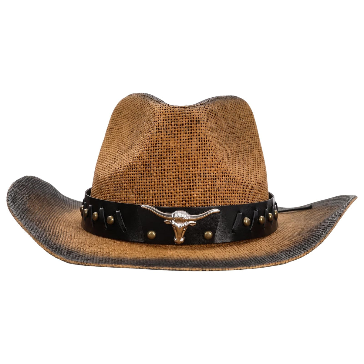 Cowboy Hat with Hat Band for Women Men