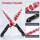 Halloween Fake Knife, Bloody Butcher, Scream Costume Accessory