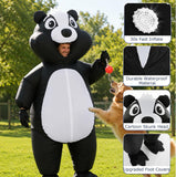 Inflatable Skunk Costume for Adults, Funny Halloween Blow Up