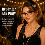 Cat Eye Costume Fashion Prop Glasses for Adults Women