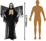 68In Halloween Decorations Outdoor, Animated Grim Reaper