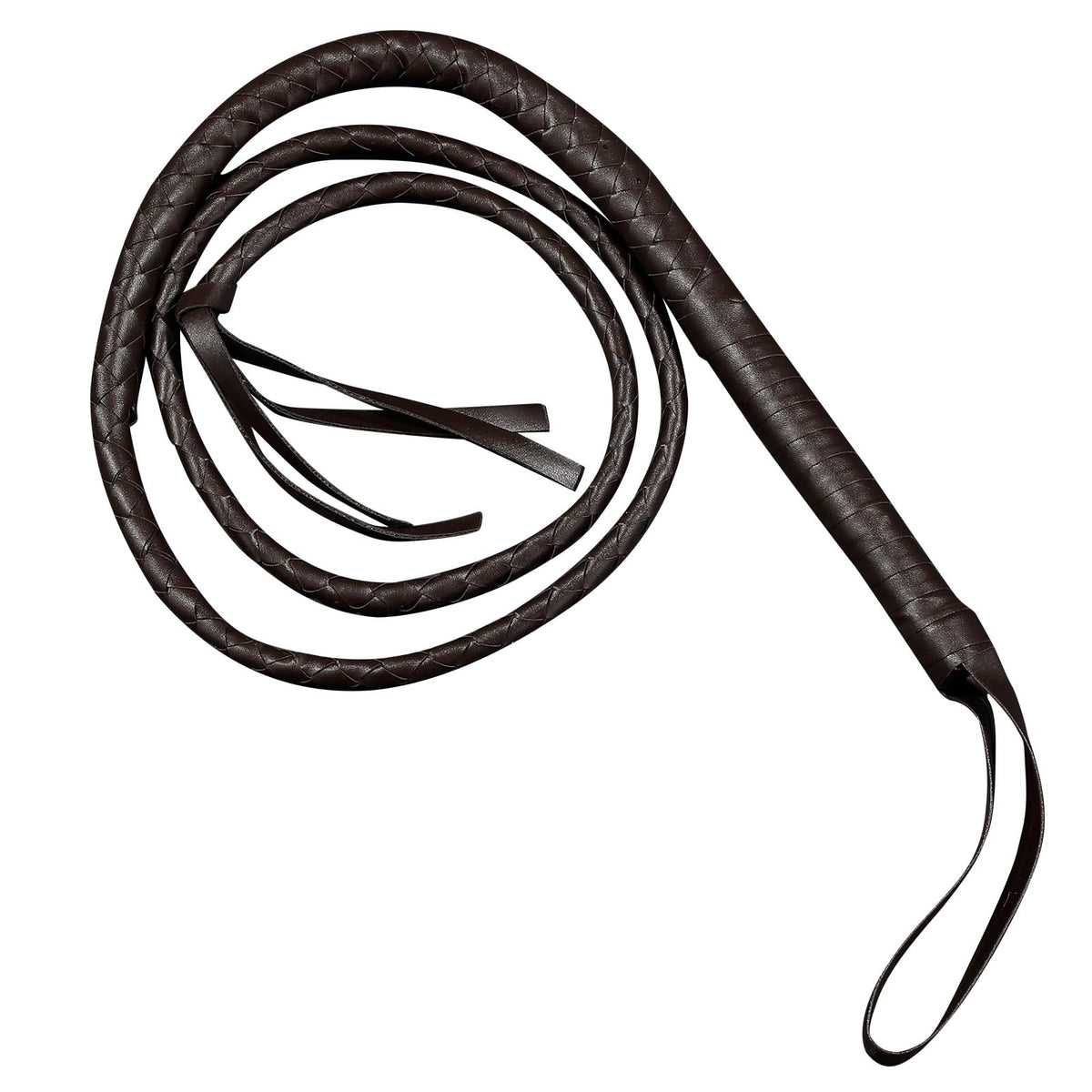 Faux Leather Woven Whip for Women and Men