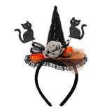 Witch Hat Headband for Women, Halloween Costume Accessory
