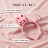 Cat Ears Headband for Adults, Halloween Costume Accessory