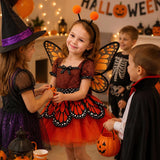 3PCS Butterfly Costume for Toddlers Halloween Birthday Party