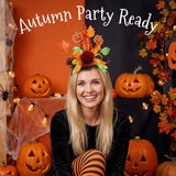 Witch Hat Headband for Women, Halloween Costume Accessory