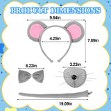 Ears and Tail Costume Set For Halloween