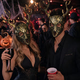 Halloween Mask for Adults, Scary Costume Mask for Halloween Party Cosplay