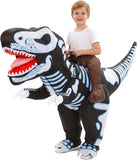 Inflatable T-Rex Costume for Kids, Funny Blow Up Ride-on Dino
