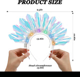 Light Up Crown Headband for Women