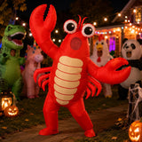Inflatable Lobster Costume for Adults, Halloween Funny Blow Up