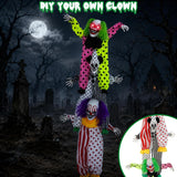 Halloween Decorations Outdoor, 70.5In Animated Clown