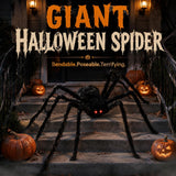 Outdoor Halloween Decorations 5 Ft Giant Spider