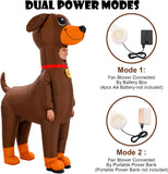 Dachshund Inflatable Costume for Adults