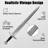 Medieval Knight Prop Sword for Halloween Costume