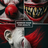 Halloween Mask for Adults, Scary Costume Mask for Halloween Party Cosplay