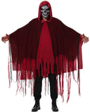 Grim Reaper Costume for Men Women Adult Scary Hooded Cloak Halloween Cape Cosplay Costumes