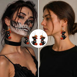 Halloween Earrings for Women Costume Accessories