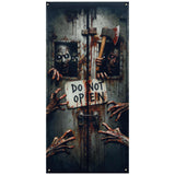 Halloween Door Cover, 73 * 36 inch Spooky Bloody Zombie
