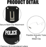 Police Costume Accessories for Adults, 4-Piece Dress-Up Set