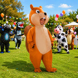 Inflatable Squirrel Costume for Adult, Halloween Funny Blow Up