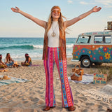 Hippie Outfits for Women, 60s 70s costumes for Halloween Party