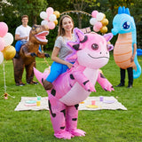 Inflatable Axolotl Costume for Adults, Halloween Costume