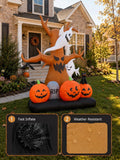 8FT Halloween Inflatable Scary Tree, Blow Up Yard Decoration