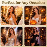 Mini Gold Angel Wings, Halloween Costume Accessory for Women