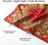 2-Pack Pirate Costume Accessories Head Scarf for Women