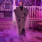 Halloween Decorations Outdoor, 65.6In Animated Grim Reaper