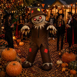 Inflatable Scarecrow Costume for Adults, Blow Up Halloween