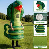 Rattlesnake Inflatable Costume for Adults