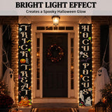 Lighted Halloween Decorations Outdoor Happy Halloween Banner