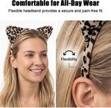 Cat Ears Headband Halloween Costume Accessory for Adult Women