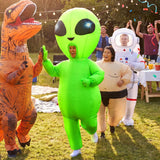 Inflatable Alien Costume for Adults, Funny Halloween Blow Up