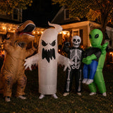Inflatable Ghost Costume for Adults, Funny Blow Up Costumes for Halloween Cosplay Parties