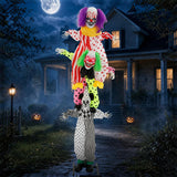 Halloween Decorations Outdoor, 70.5In Animated Clown