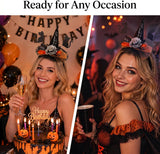 Witch Hat Headband for Women, Halloween Costume Accessory