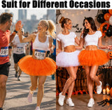 Black/White/Mulitcolor Tutu Skirt for WomenFluffy Layered