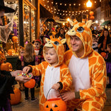 Toddler Giraffe Costume for Girls & Boys - 3D Hooded Animal Jumpsuit for Halloween Party