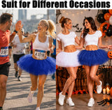 Black/White/Mulitcolor Tutu Skirt for WomenFluffy Layered
