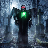 68In Halloween Decorations Outdoor, Animated Grim Reaper