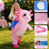 Inflatable Axolotl Costume for Adults, Halloween Costume